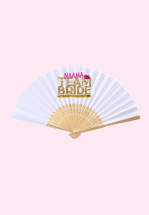 מניפה למסיבת רווקות דגם זהב